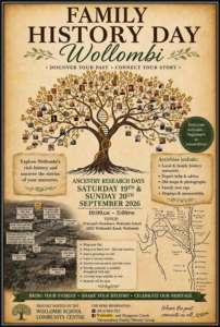 Wollombi Family History Day